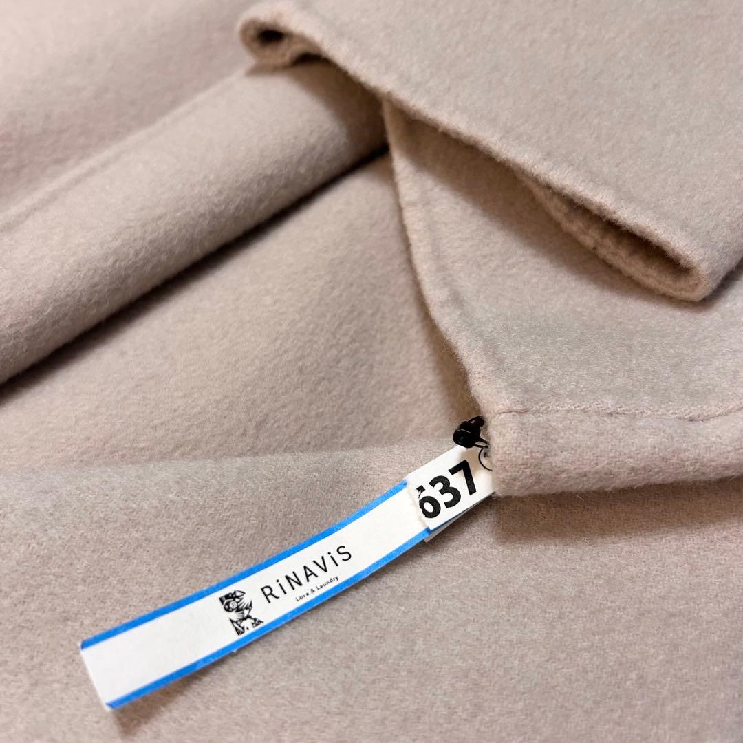 ODORANTESフレアーシルエットダブルフェイスコート