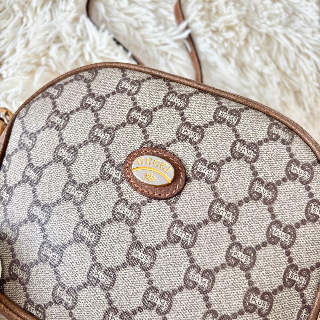 塩様 GUCCI オールドグッチ PLUS ショルダーバッグ 2way