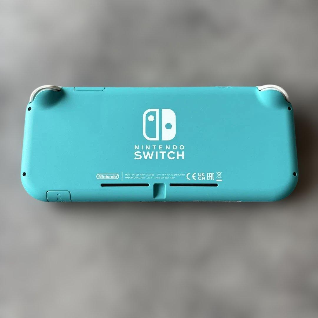 最終値下　Nintendo Switch Lite ターコイズ 本体　ケース付