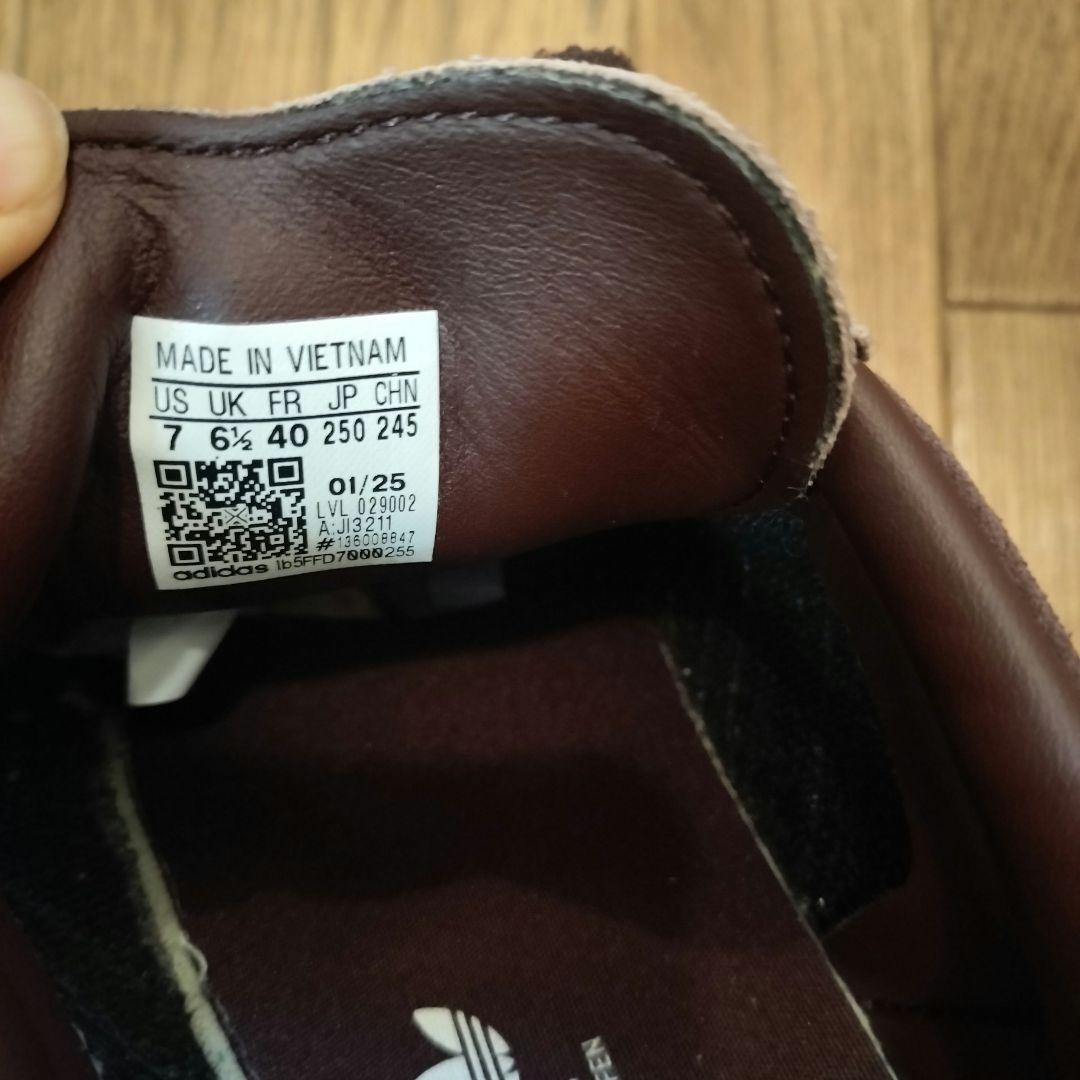 SAMBA OG ダークブラウンスエード 25cm