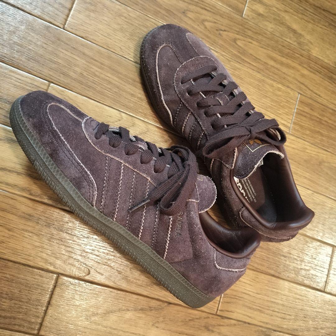 SAMBA OG ダークブラウンスエード 25cm