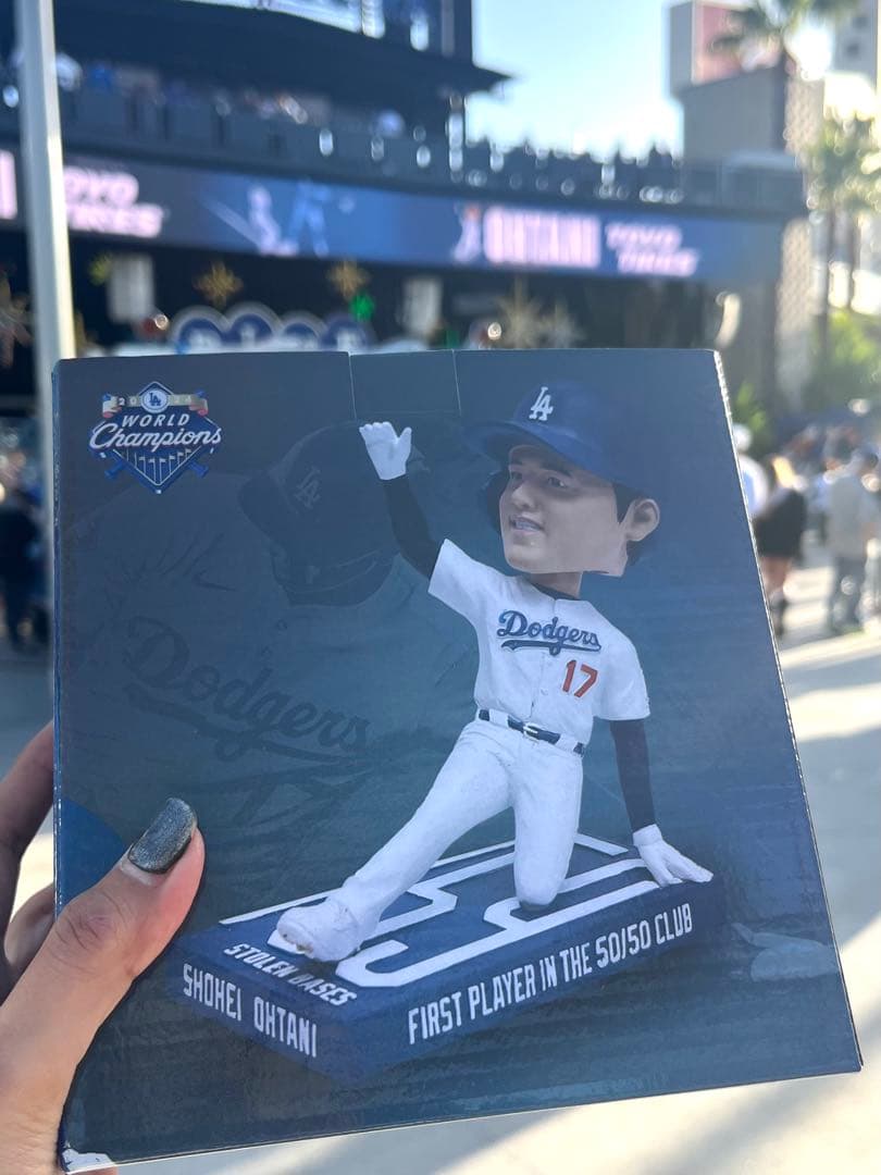 大谷翔平 50/50 ボブルヘッド ドジャース　2025/5/15 球場配布品