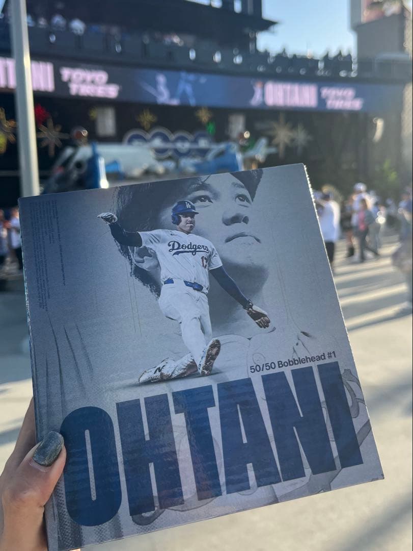 大谷翔平 50/50 ボブルヘッド ドジャース　2025/5/15 球場配布品