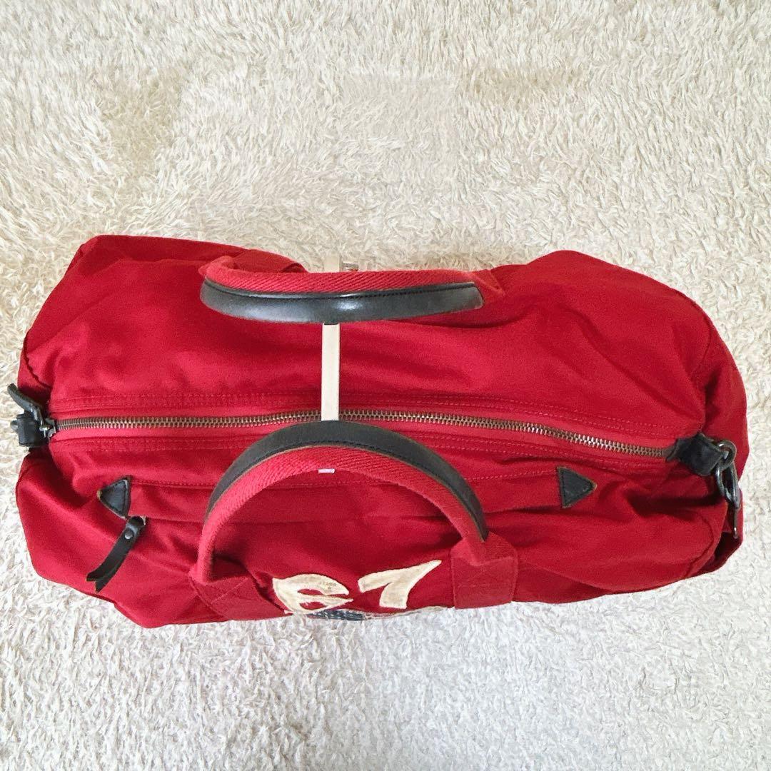 ポロジーンズ★2Wayボストンバッグ★星条旗パッチ★ナンバリング★ヴィンテージ