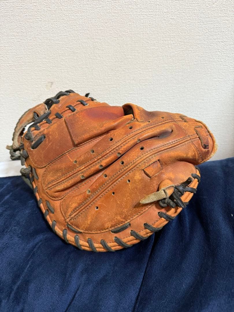 辻発彦実使用ミット　硬式キャッチャーミット　ミズノビックエム　プロ支給品
