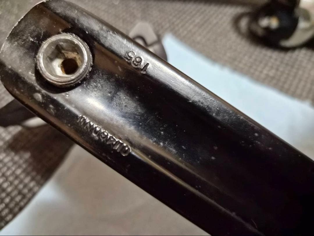 SRAM omnium ピストクランク 165mm デュラエースペダル付き