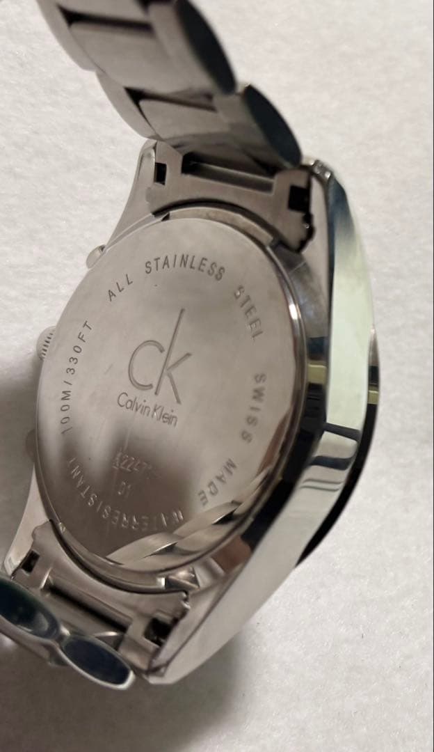   クロノグラフ メンズ腕時計 ブラック文字盤