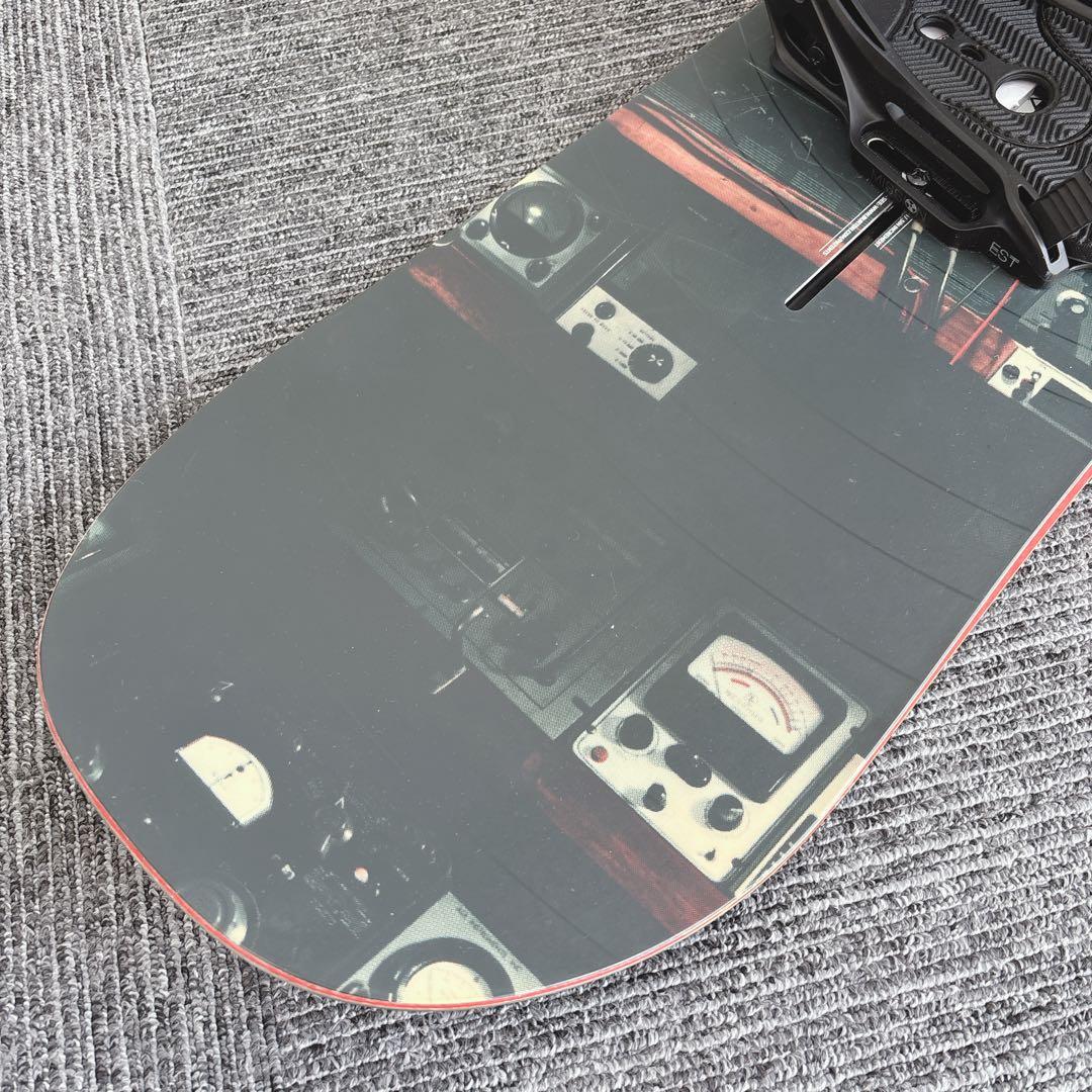 38美品❗️超豪華❗️バートン/BLUNT スノーボードセット★147cm+ビン付