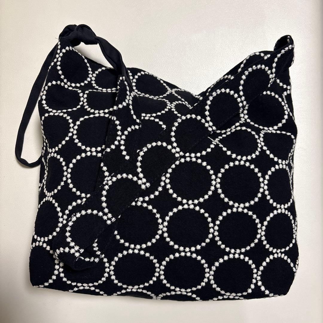 ミナペルホネン　ハンドメイド　ショルダーバッグ　タンバリン　M