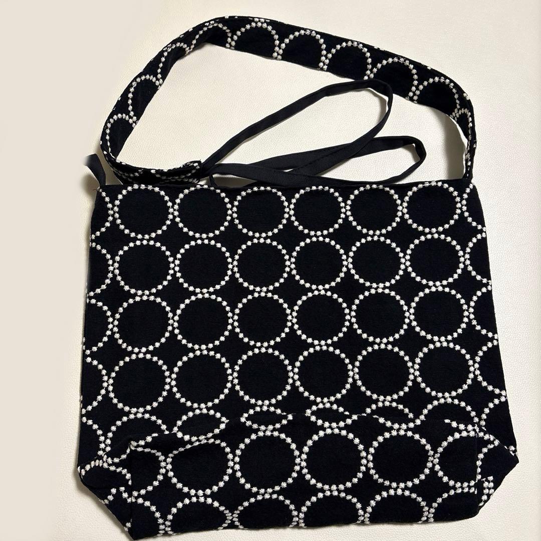 ミナペルホネン　ハンドメイド　ショルダーバッグ　タンバリン　M