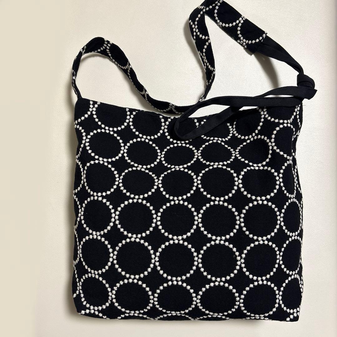 ミナペルホネン　ハンドメイド　ショルダーバッグ　タンバリン　M