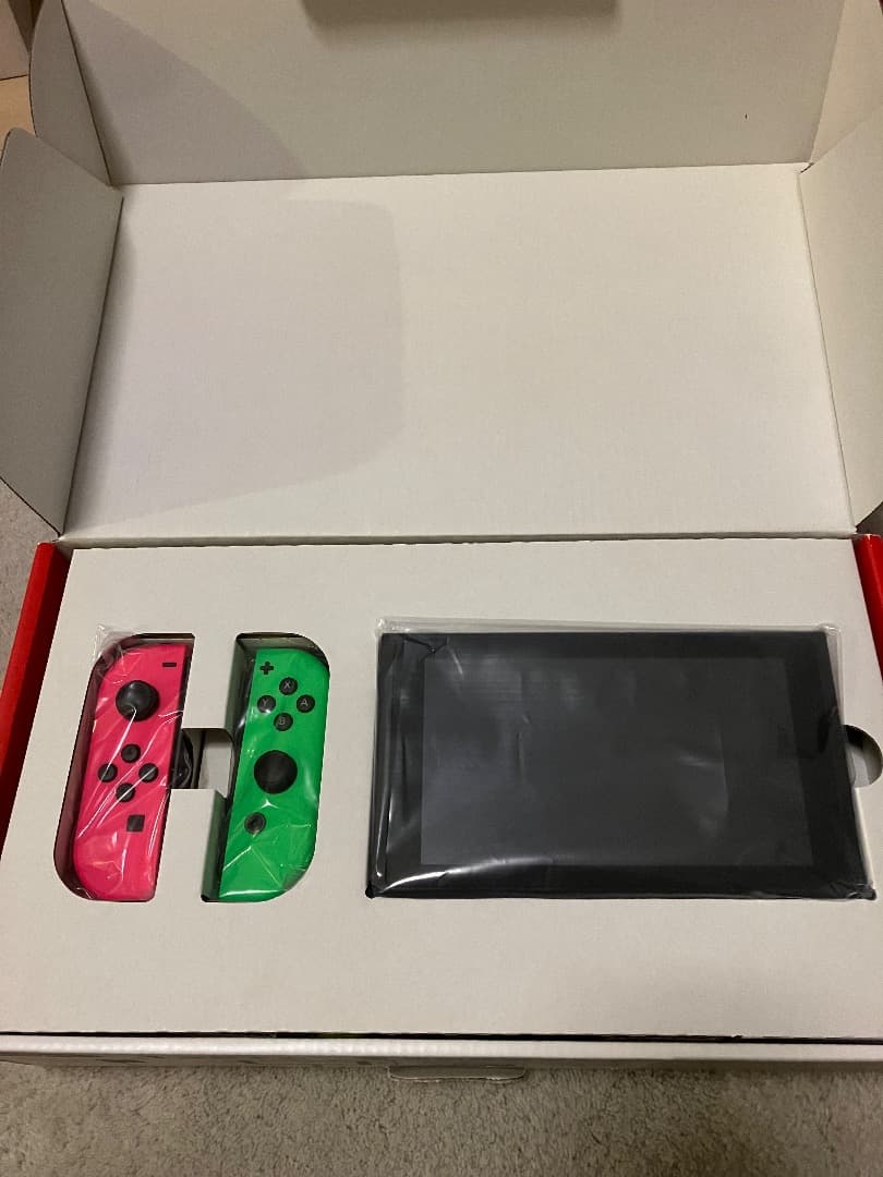 【土日限定特価】Switch 本体 バッテリー強化版 ソフト3本付