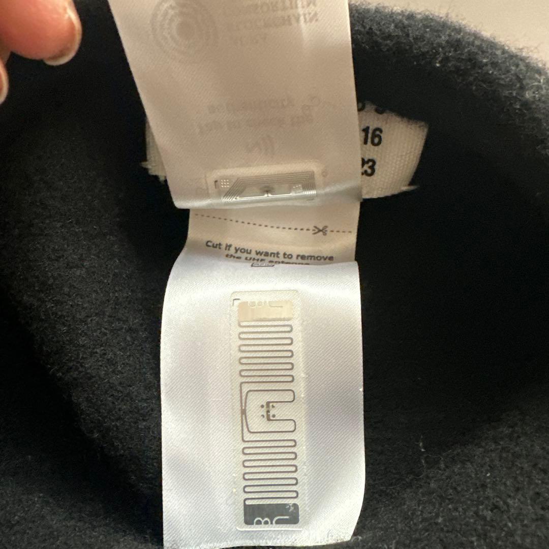 Maisonマルジェラ　ウール ベレー帽 サイズS 黒