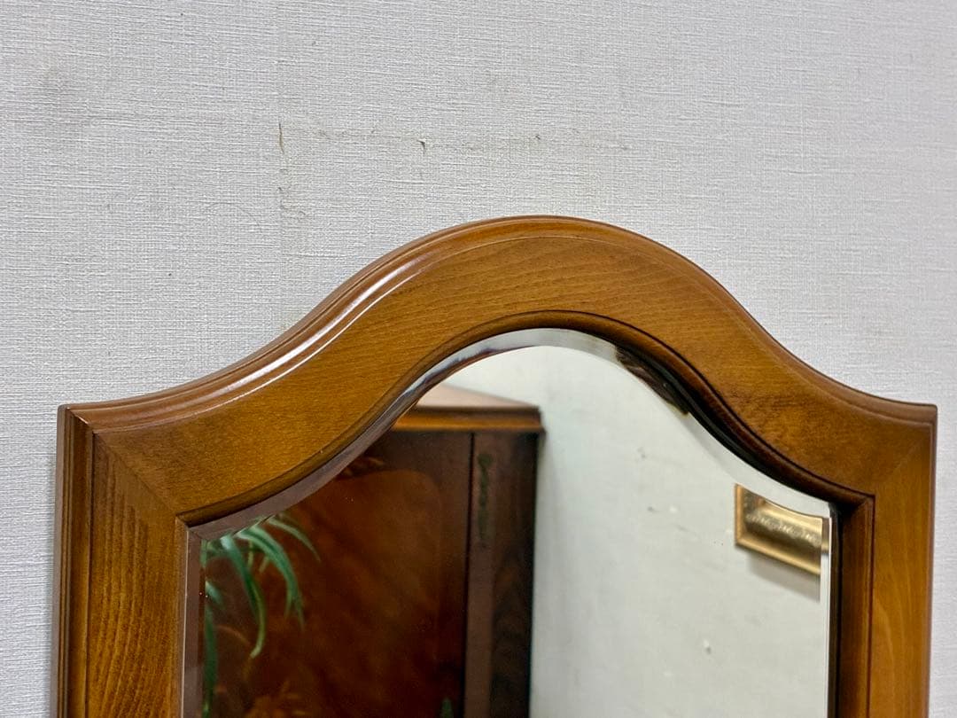 あや☆管383☆カリモク☆karimoku☆アンティーク☆ウォールミラー