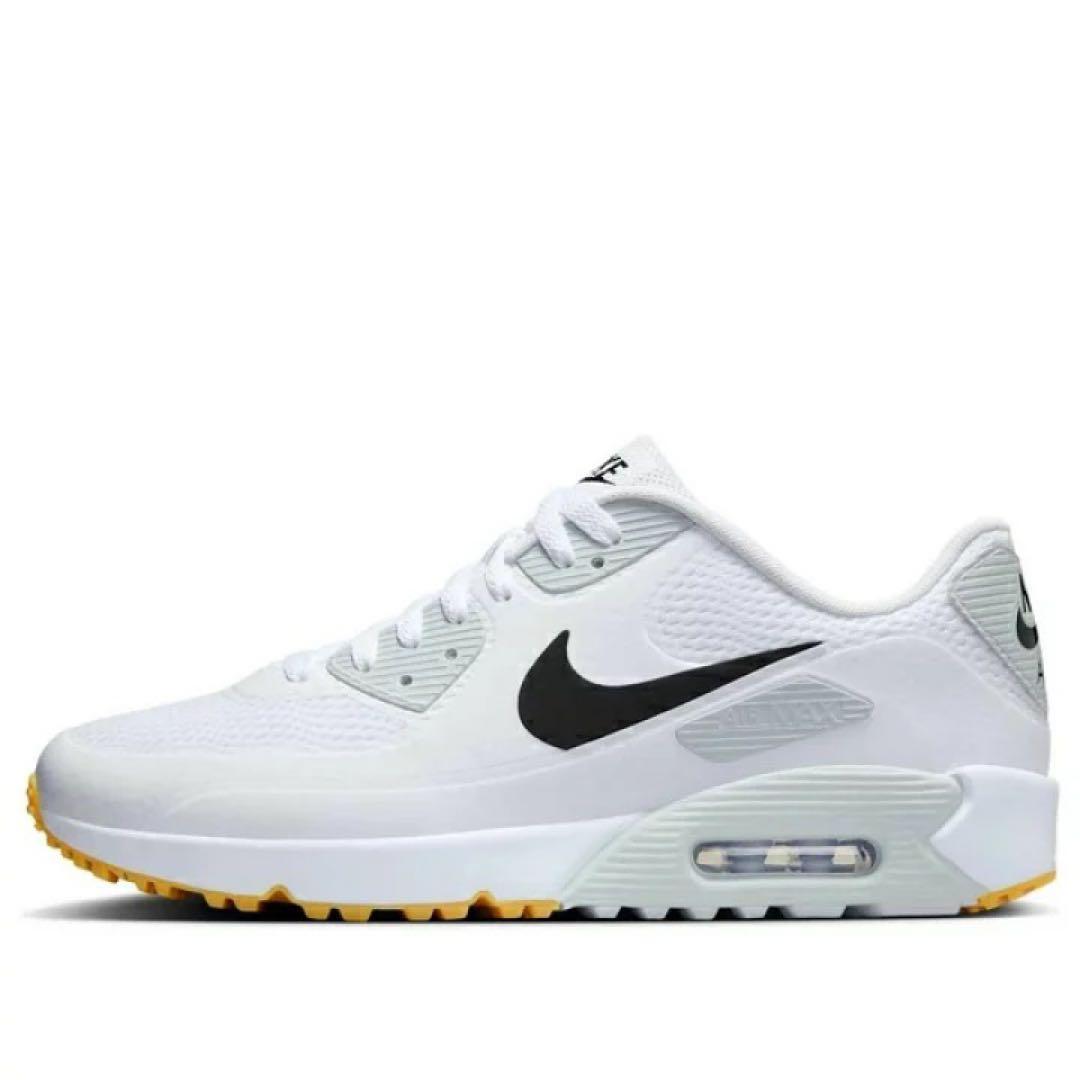 ナイキ ゴルフ 28cm エアマックス 90 シューズ スパイク 靴 白