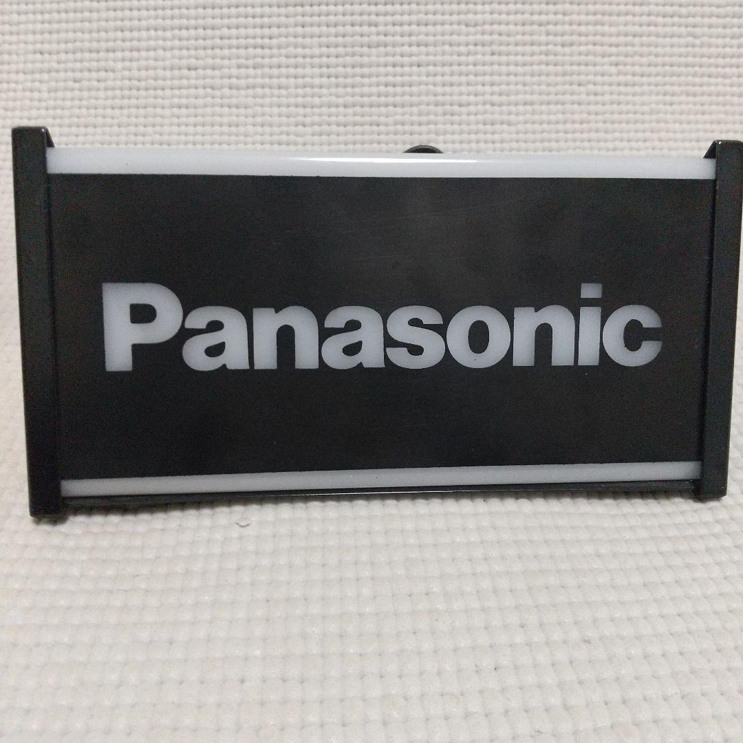 昭和62年 ナニワ照明社 パナソニックの蛍光灯看板 18cm