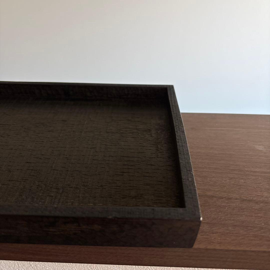 木工作家 豊田豪史さん◻️角盆 ◻️新品未使用
