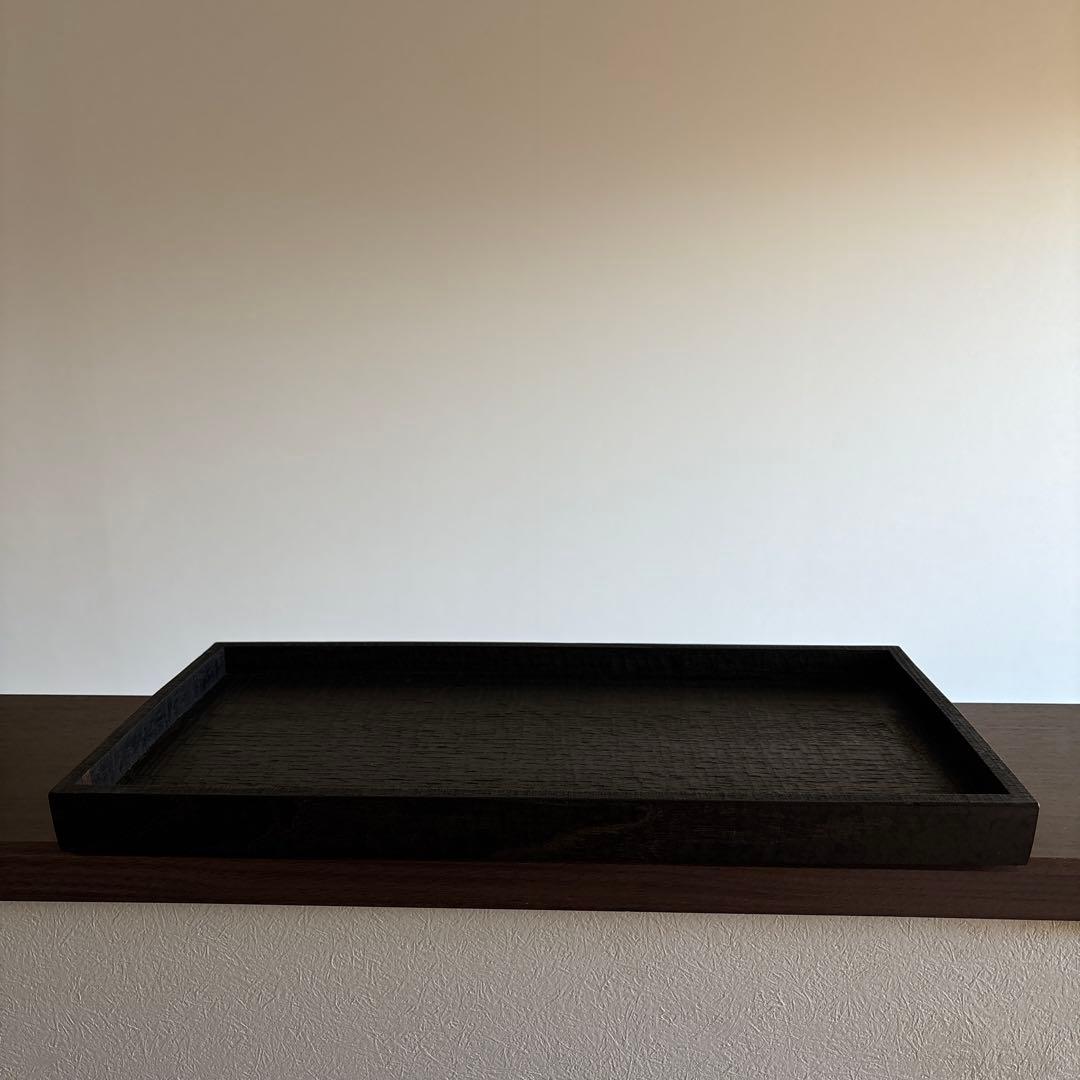 木工作家 豊田豪史さん◻️角盆 ◻️新品未使用