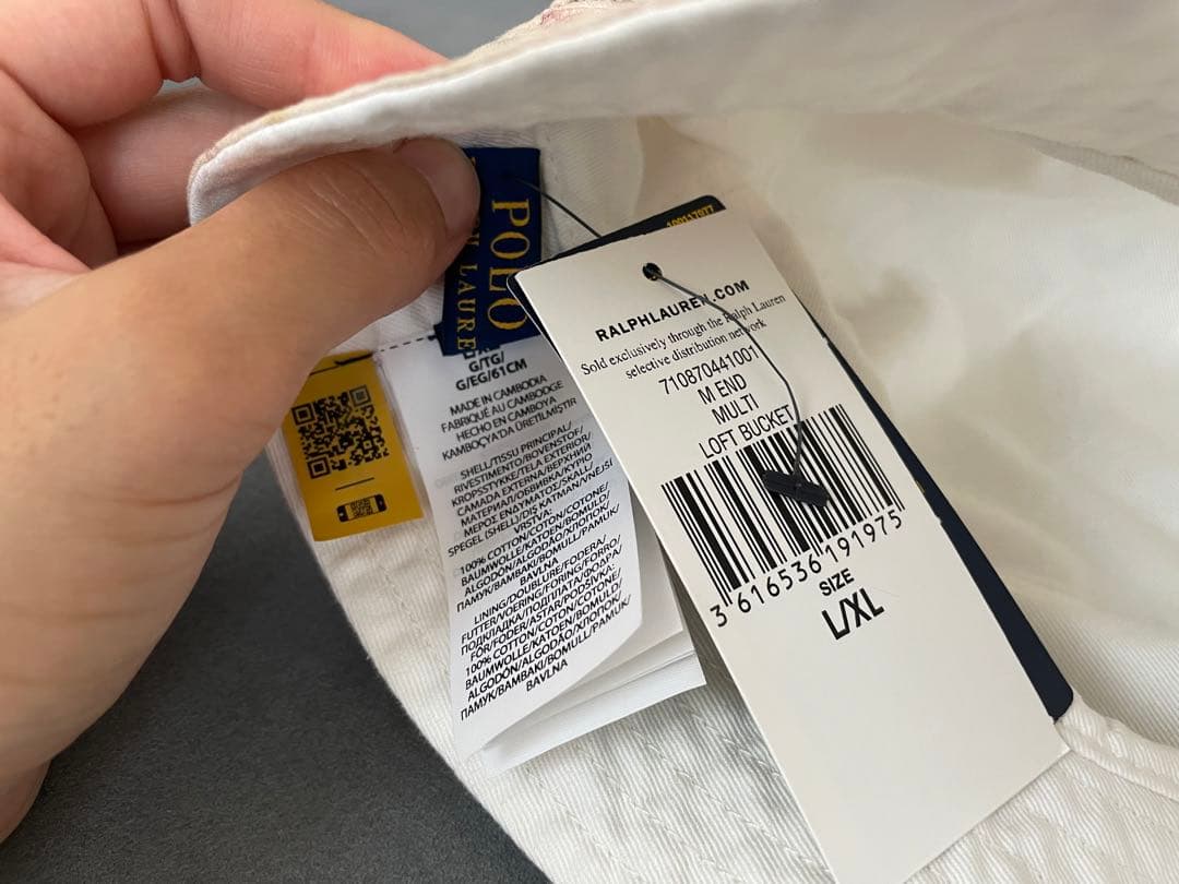 END. x Polo Ralph Lauren Baroque バケットハット