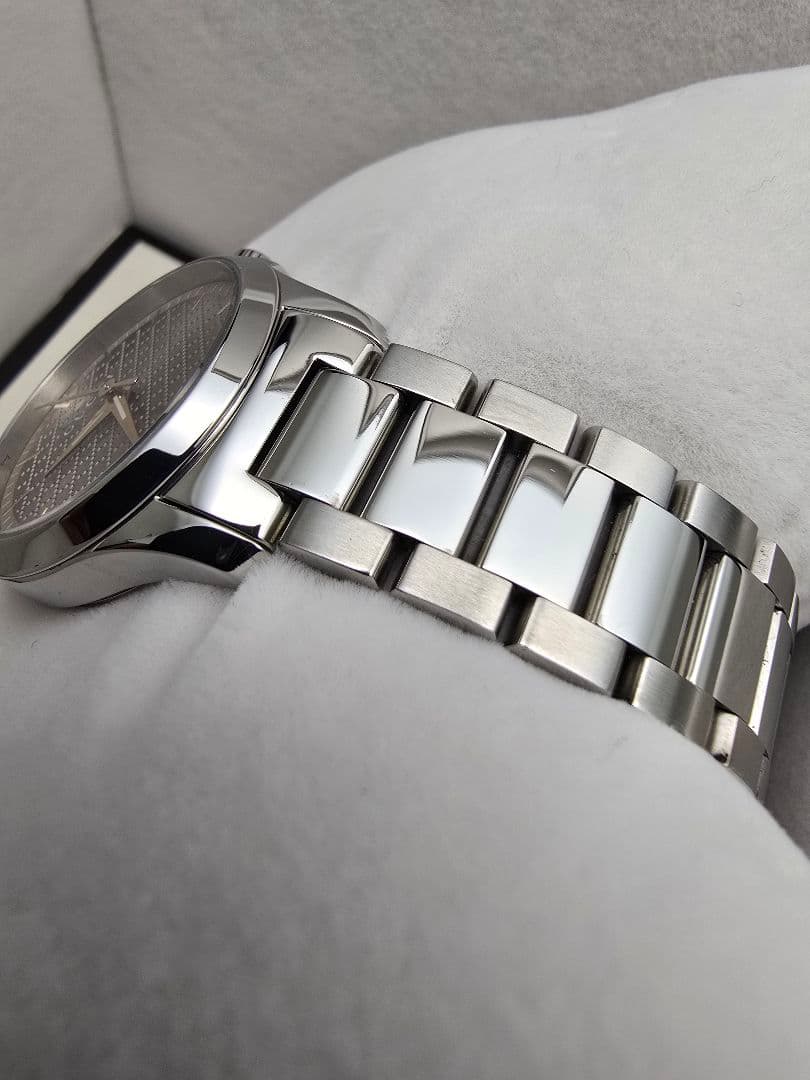 研磨済 電池交換済 GUCCI 腕時計 Gタイムレス YA126.5 正規品 箱