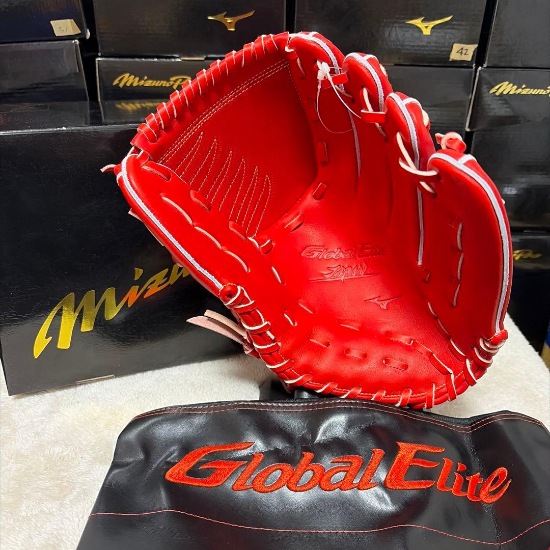 日本製　グローバルエリート　硬式　投手用　グローブ　ミズノプロ
