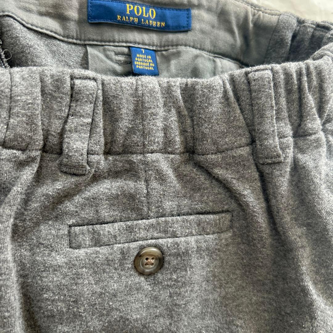 ラルフローレン スーツ　130 ニットジャケット　グレー