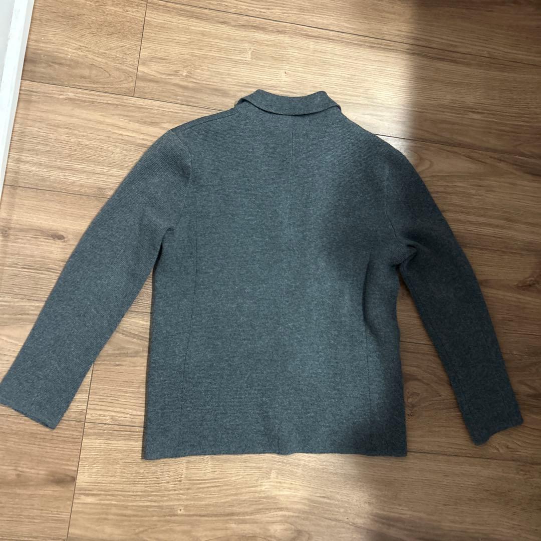 ラルフローレン スーツ　130 ニットジャケット　グレー