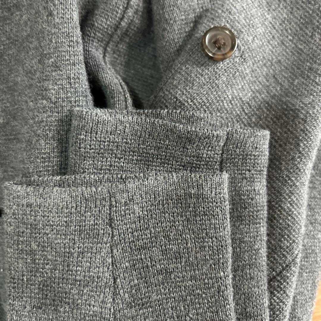 ラルフローレン スーツ　130 ニットジャケット　グレー
