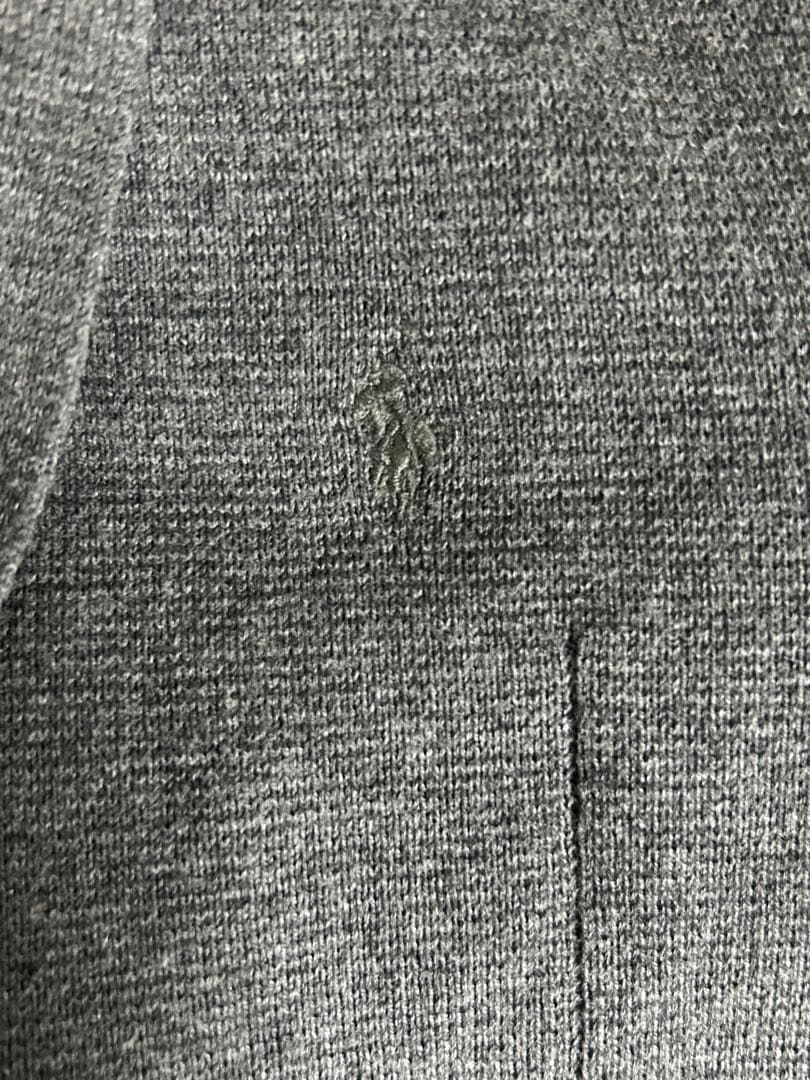 ラルフローレン スーツ　130 ニットジャケット　グレー