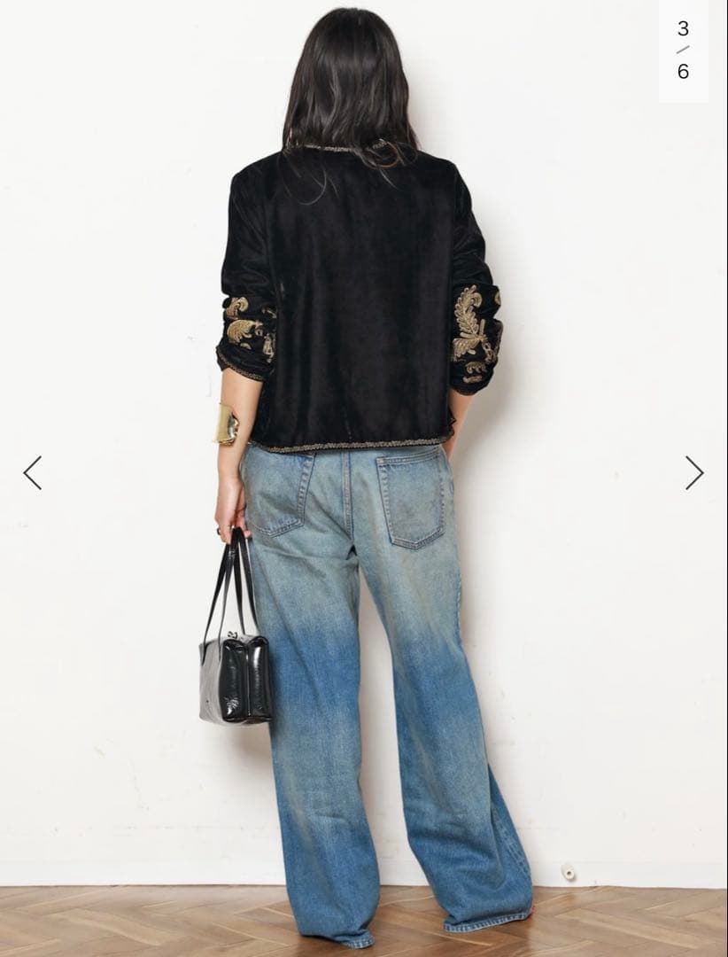 ※専用 COUTURE D'ADAM Velvet Embroidery