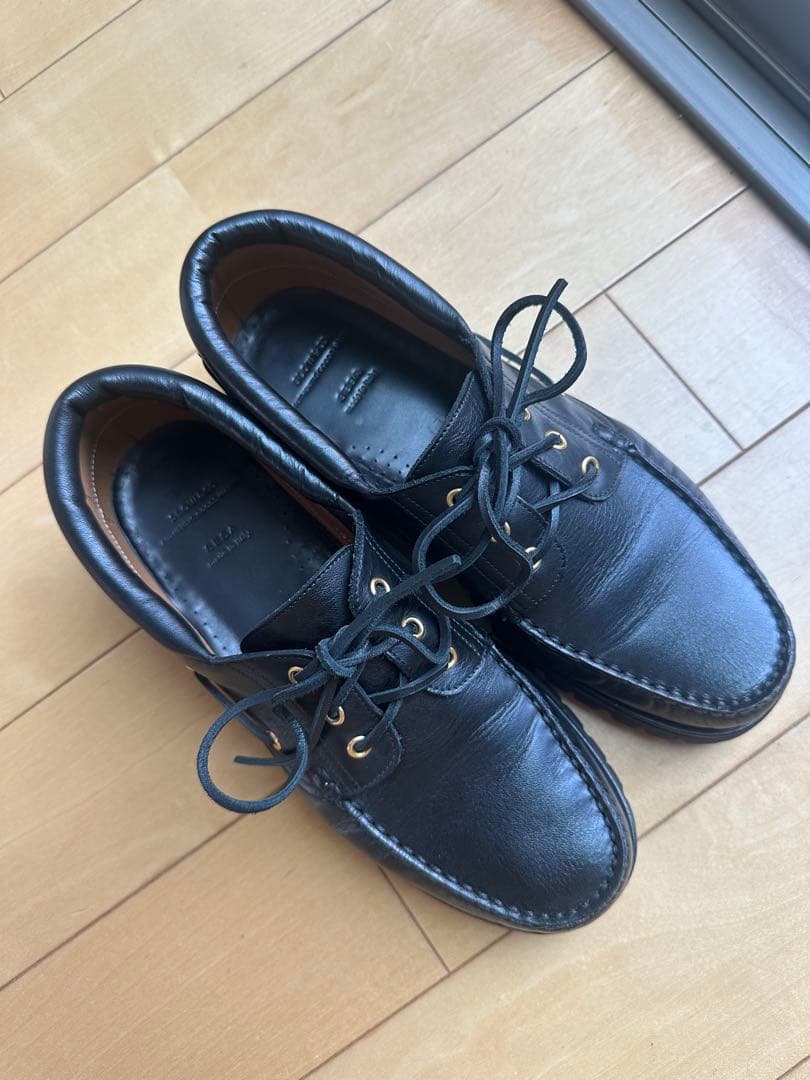 SLOW スロウ シューズ ブラック ビブラムソール 41 OVY