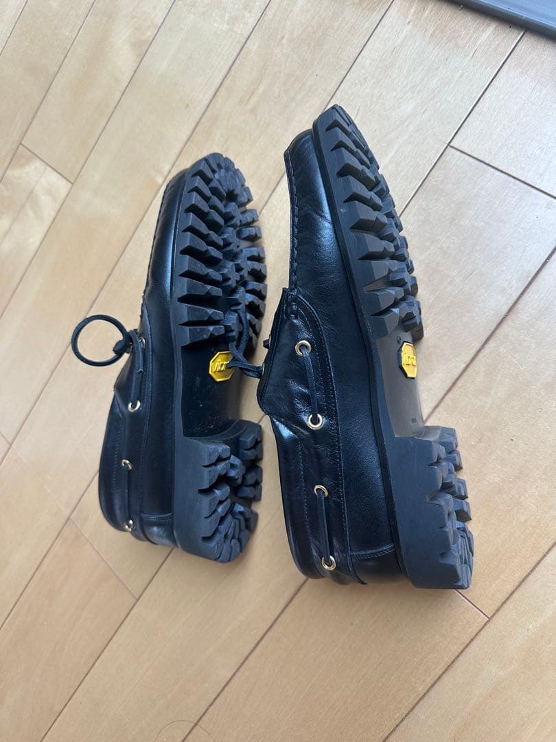 SLOW スロウ シューズ ブラック ビブラムソール 41 OVY