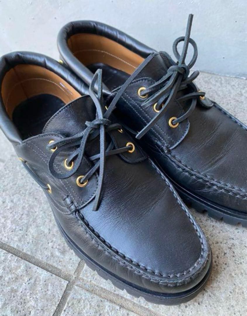 SLOW スロウ シューズ ブラック ビブラムソール 41 OVY