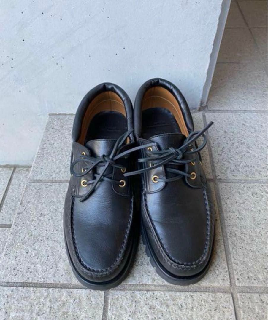 SLOW スロウ シューズ ブラック ビブラムソール 41 OVY