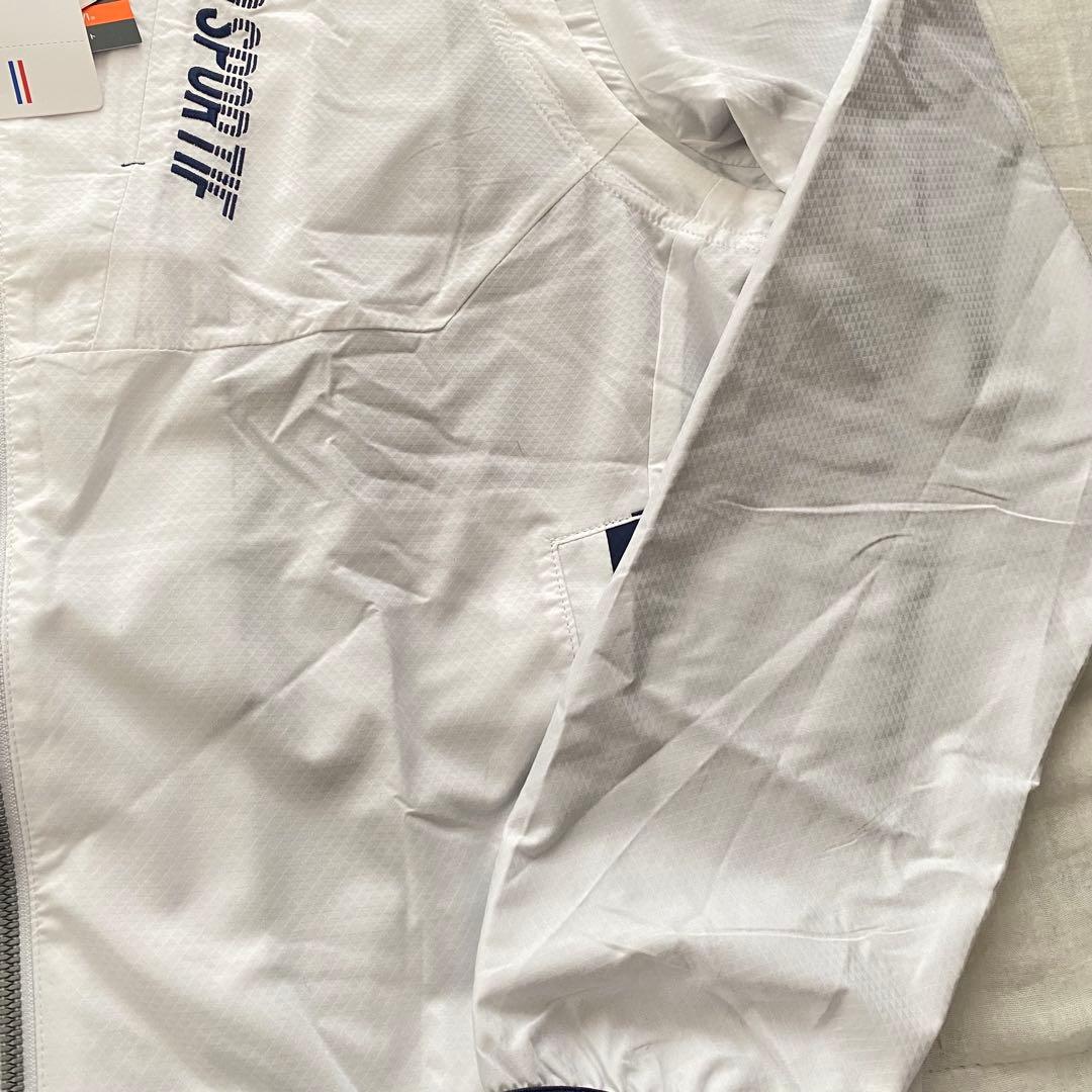 【新品未使用】【タグ付】ルコックスポルティフゴルフ ブルゾン Lサイズ ホワイト