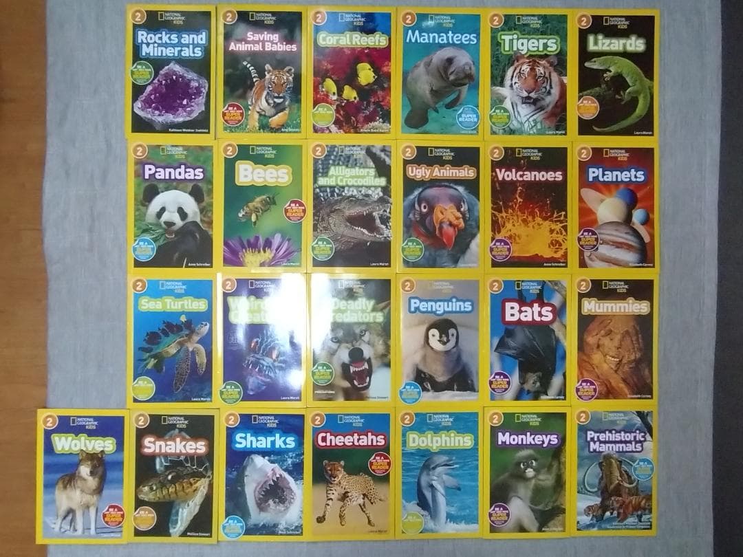 洋書 National Geographic Kids Readers Level 2