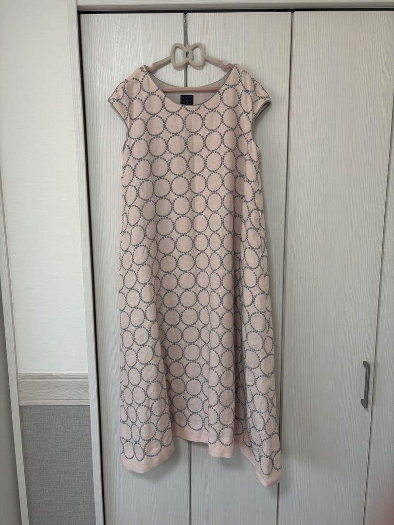 ミナペルホネン　タンバリンワンピース　36 腰紐欠品