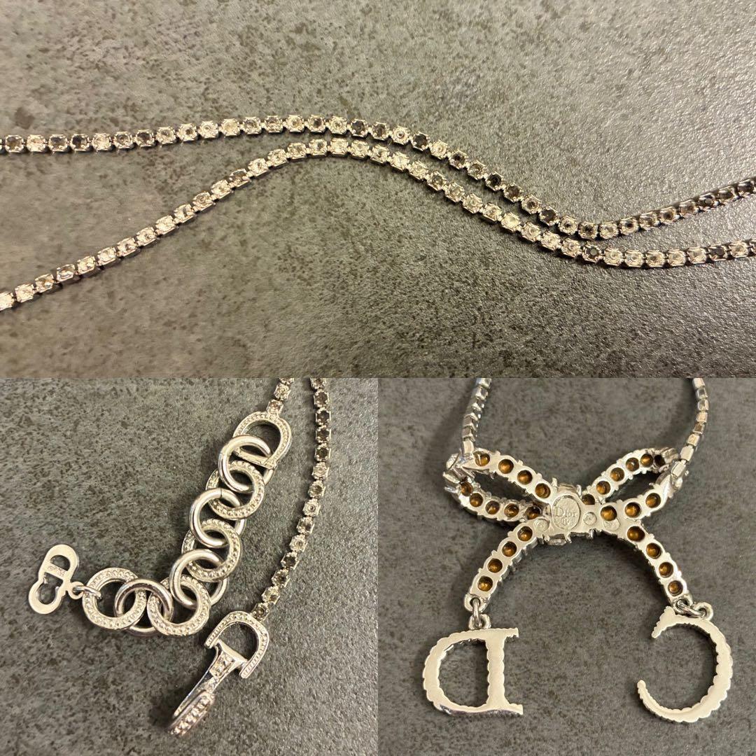 Christian Dior Vintage ♡ ribbon necklace