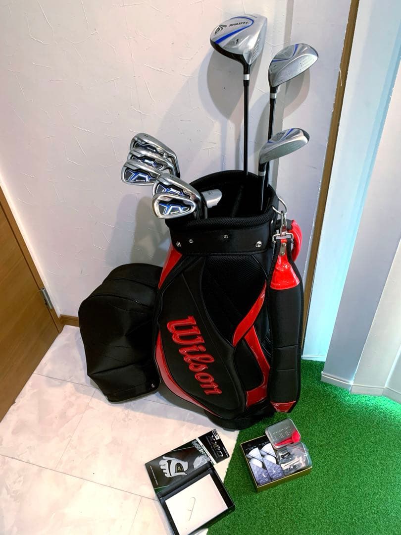 メンズ　ゴルフクラブ 本格セット　ビリエット　ウィルソン　優しい