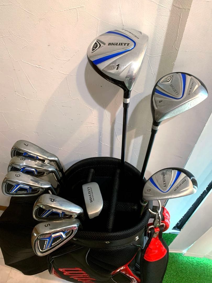 メンズ　ゴルフクラブ 本格セット　ビリエット　ウィルソン　優しい