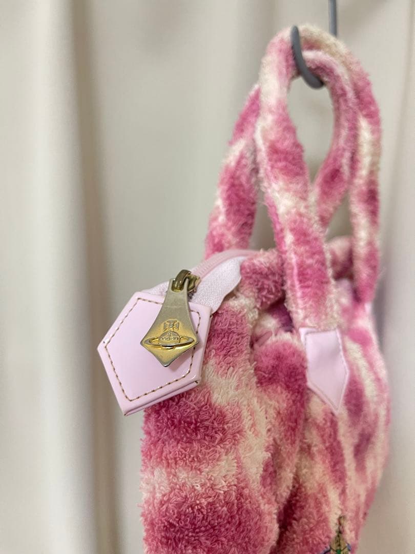 Vintage Vivienne Westwood ヒョウ柄テリークロスバッグ