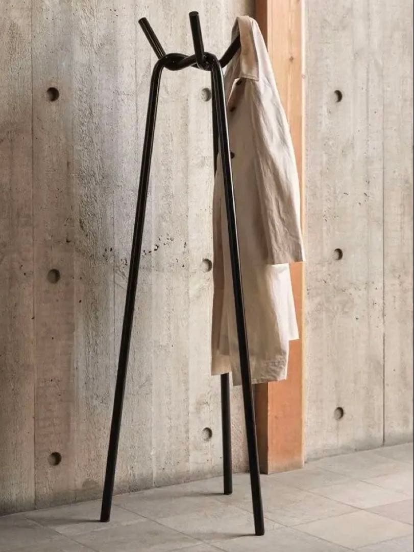 新品未開封 HAY Knitコートラック ハンガーラック 黒 ブラック