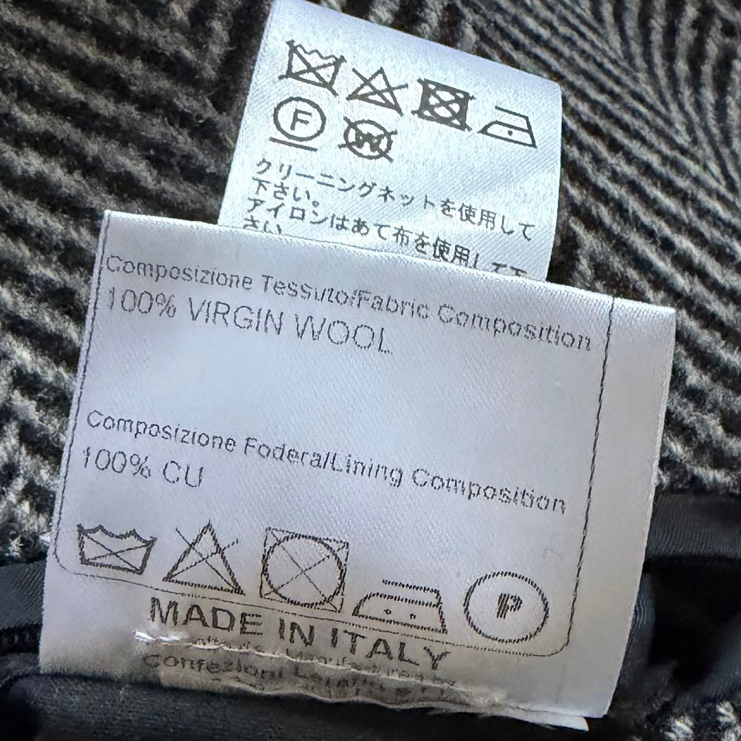 <極美品>TAGLIATORE RIPA ウール ベルデットコート サイズ44