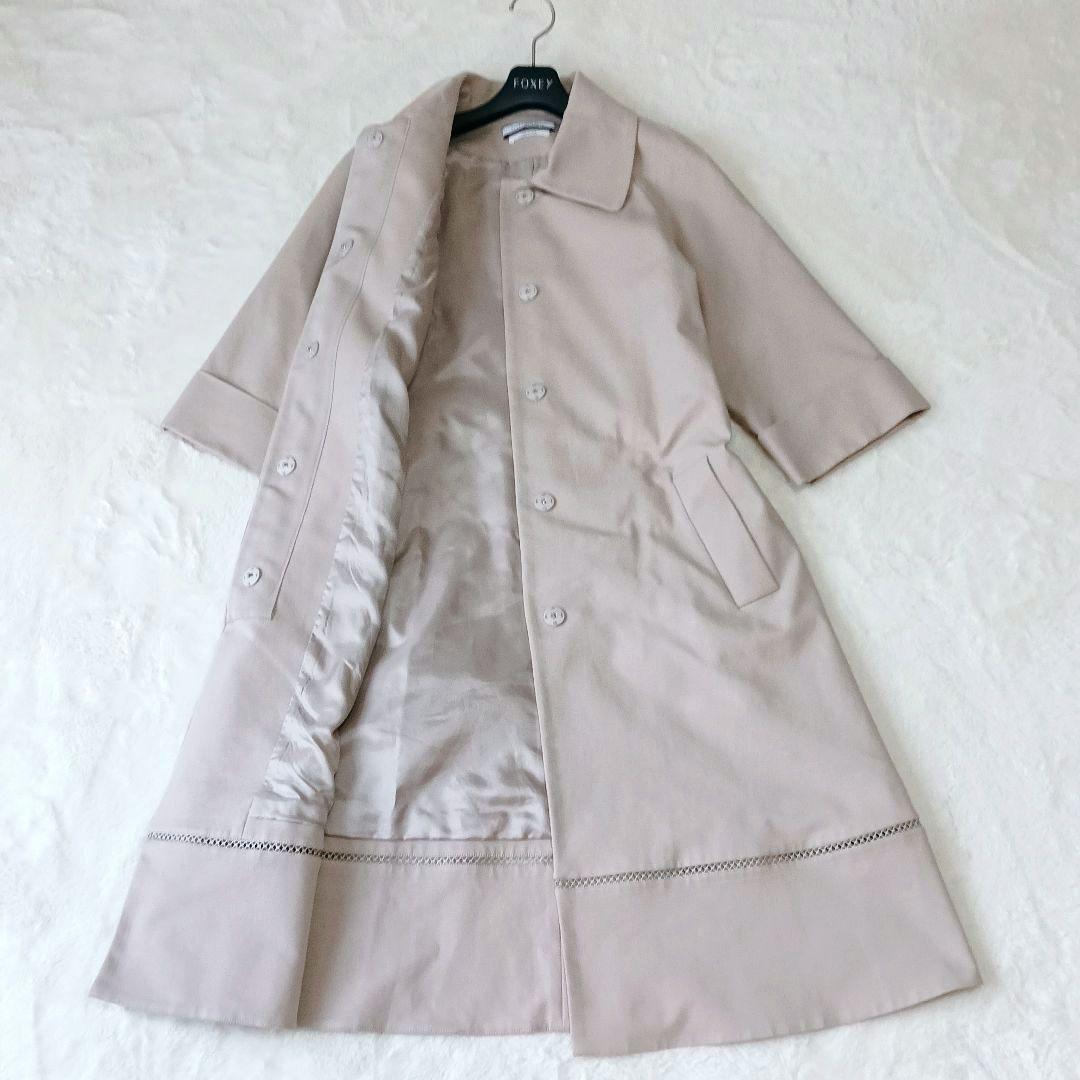 FOXEY　トレンチコート　40　ベルト