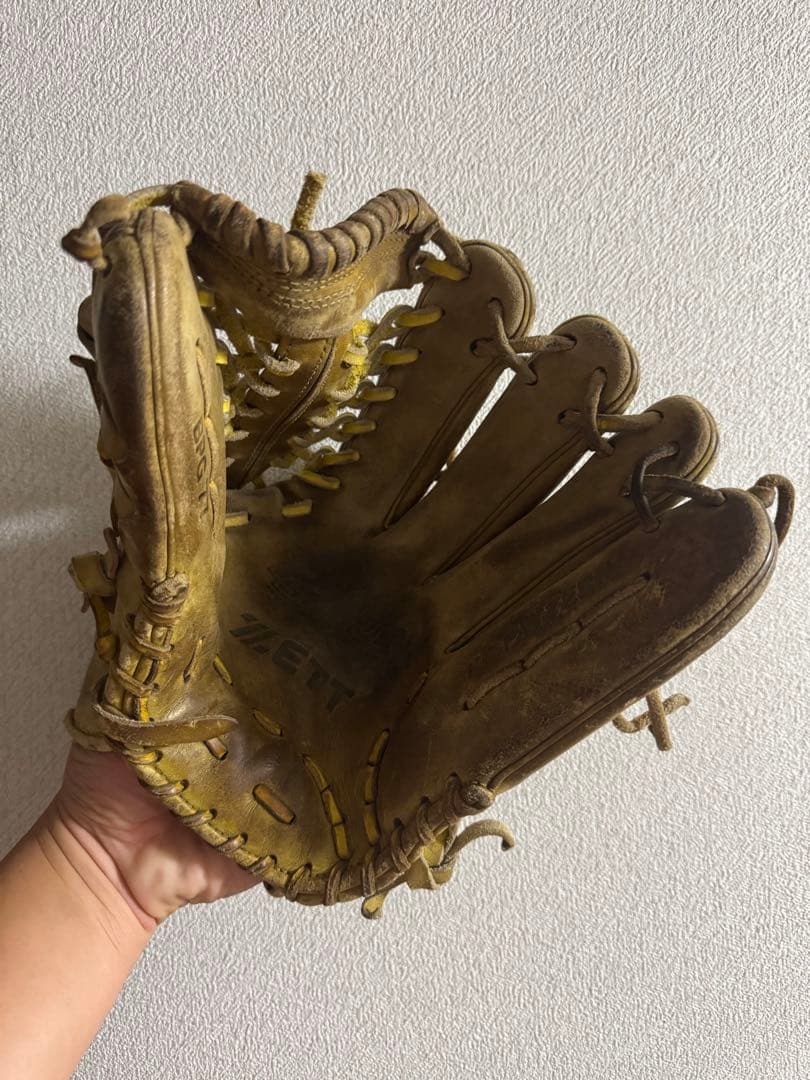 ZETT プロステイタス 硬式外野用野球グローブ