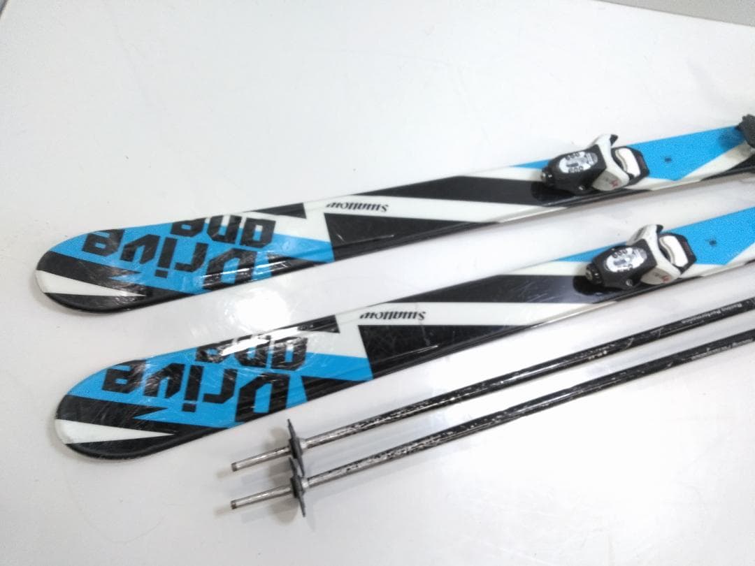 ジュニアスキー4点セット スワロー 140cm ブーツ 24cm ◇