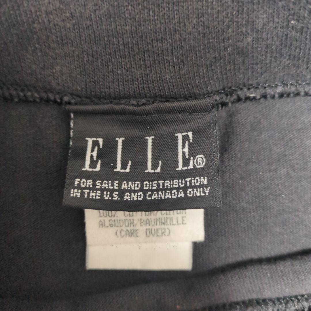 90s ELLE USA製 黒　ロンT