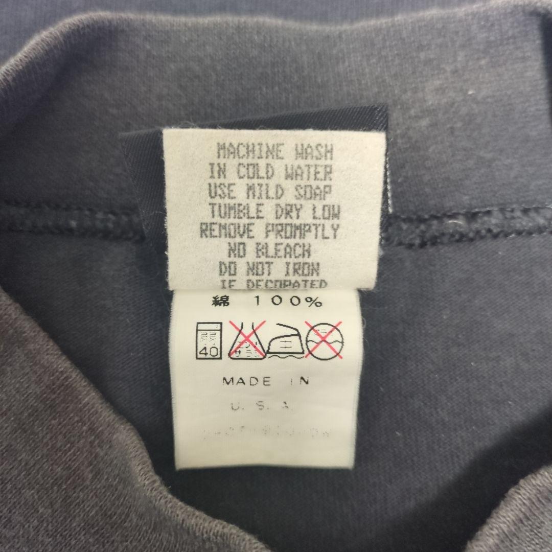 90s ELLE USA製 黒　ロンT