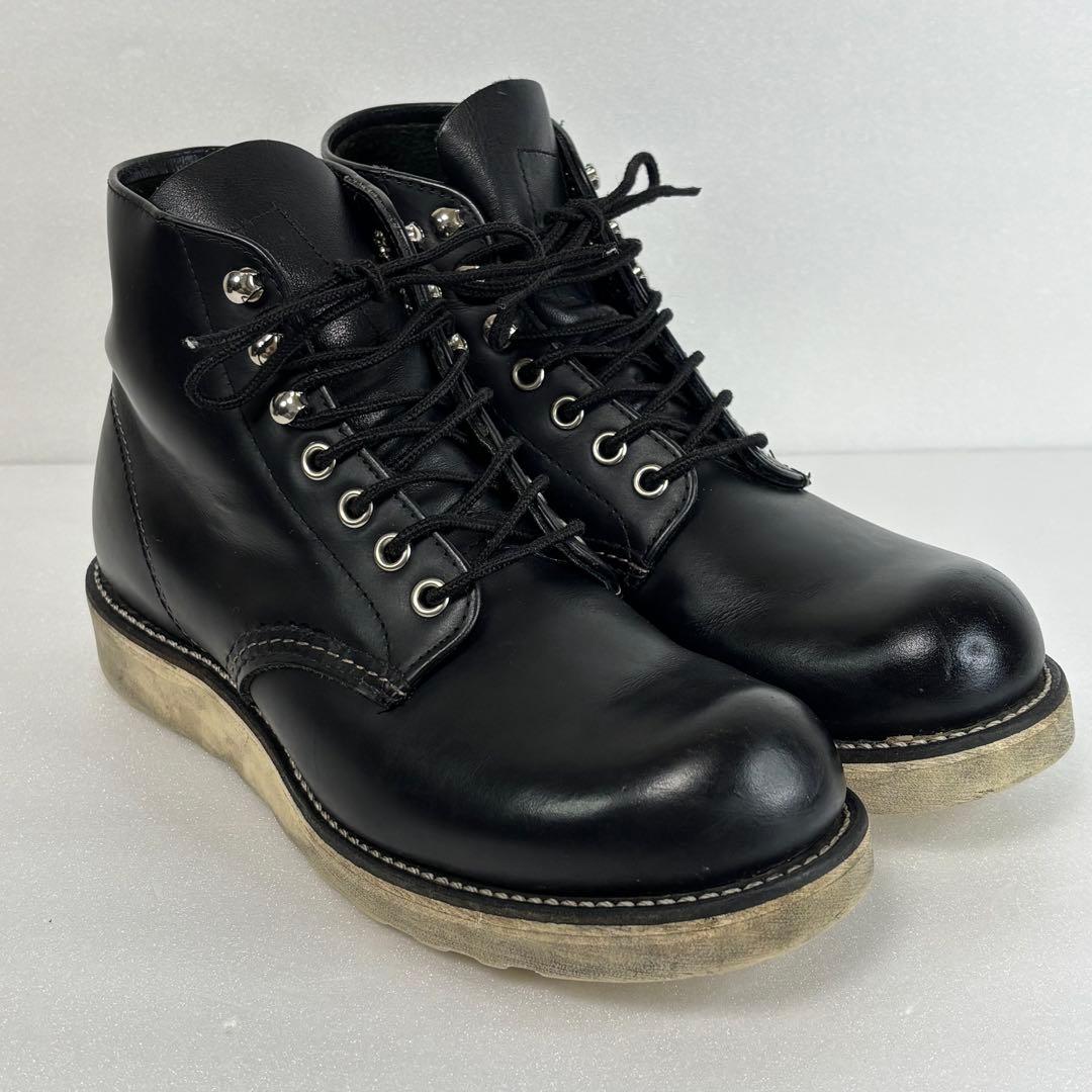 RED WING レッドウイング プレーントゥ ブーツ シューズ ブラック