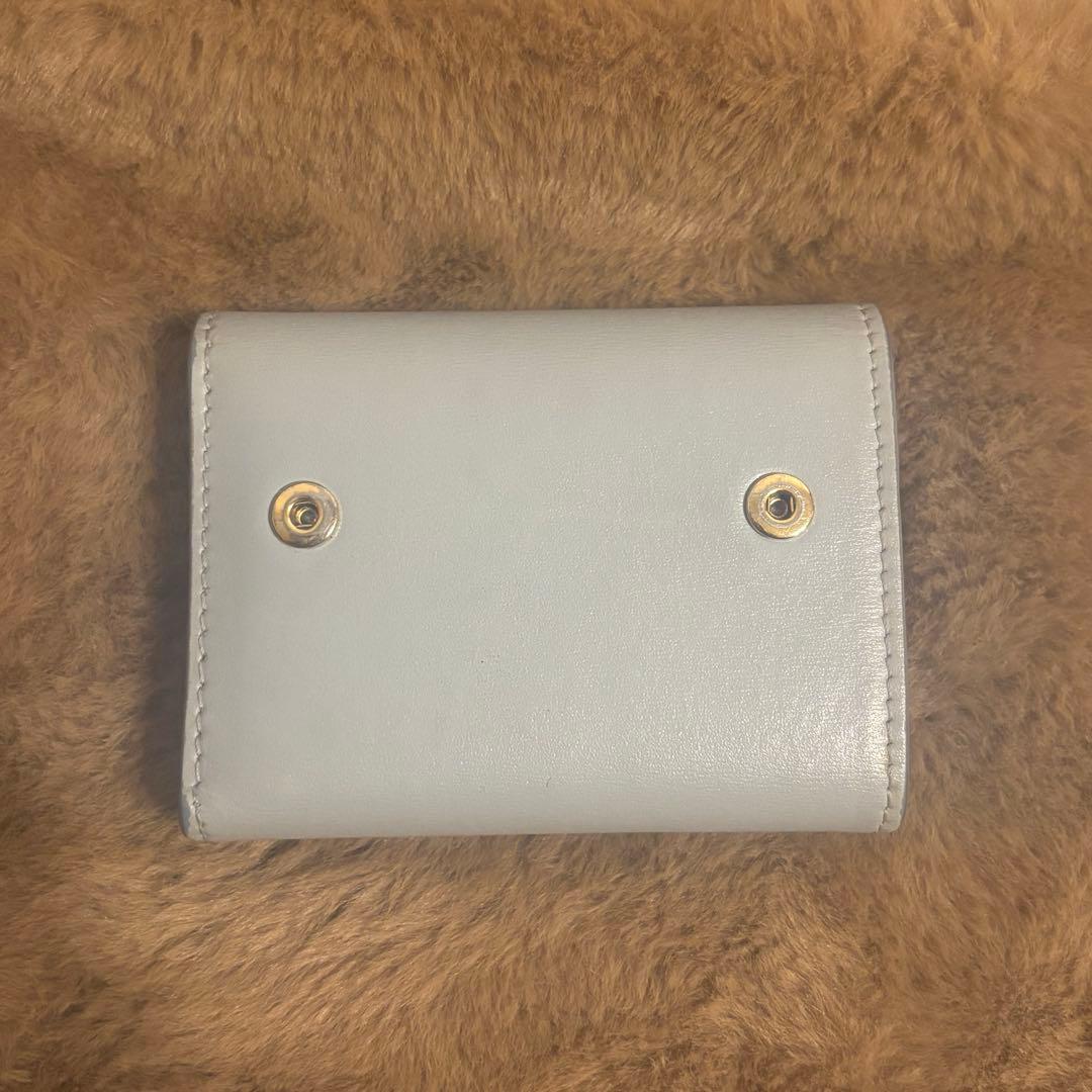 美品】CELINE セリーヌ トリオンフ コンパクトウォレット グレージュ